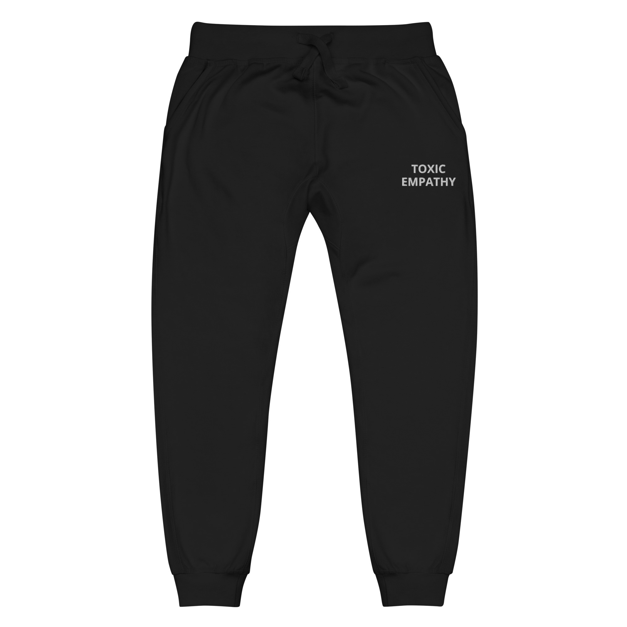 unisex-fleece-sweatpants-black-front-668685e88b78d.jpg