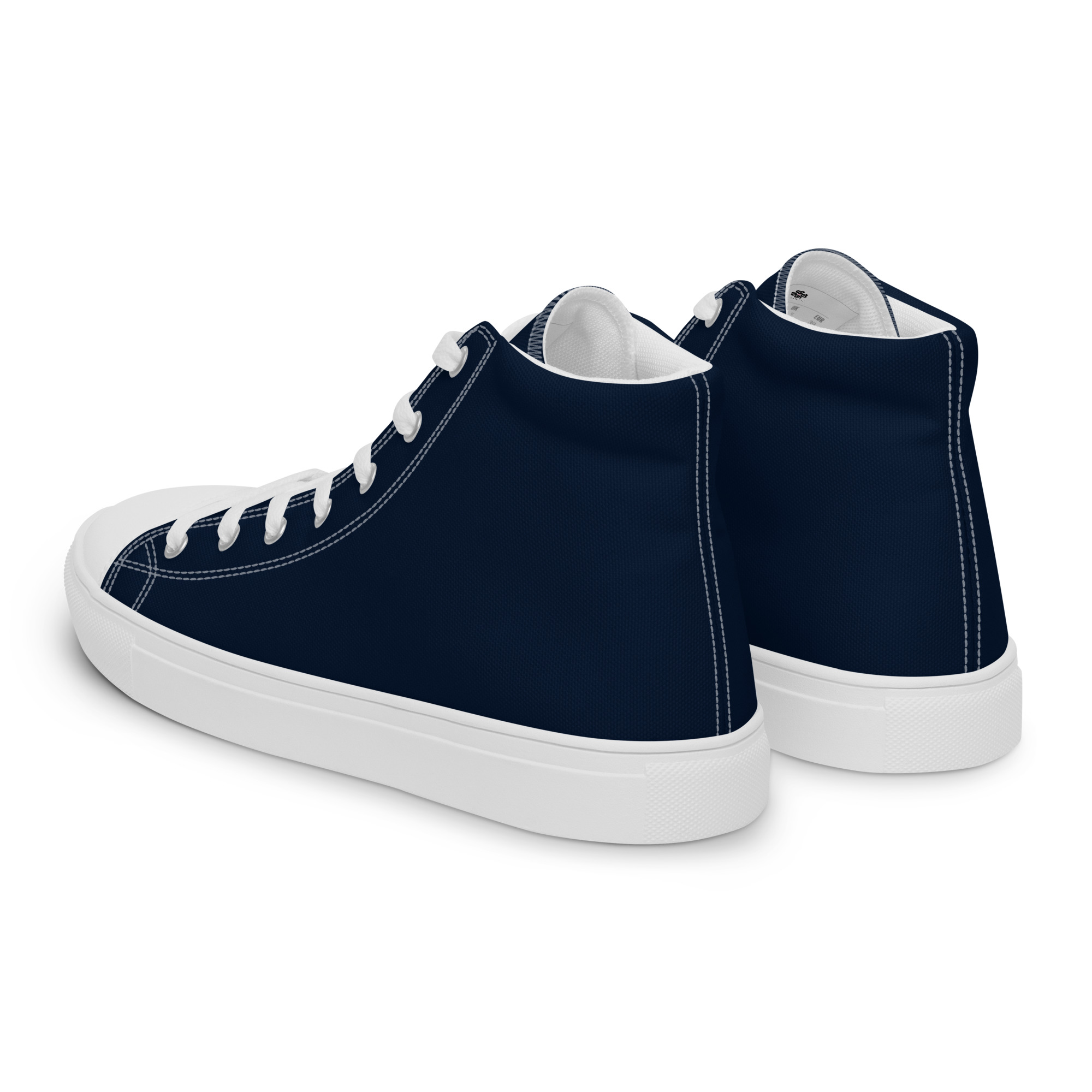 Men’s high top canvas shoes - Image 3