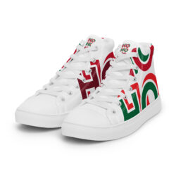 Men’s high top canvas shoes