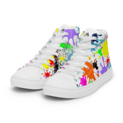 Men’s high top canvas shoes