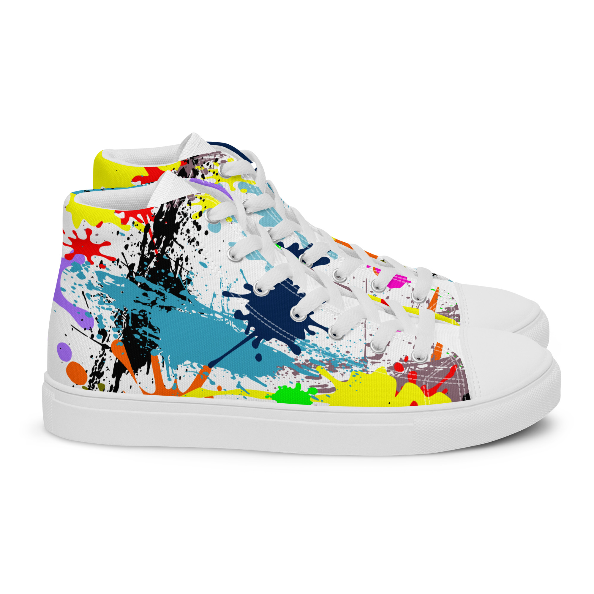 Men’s high top canvas shoes - Image 15