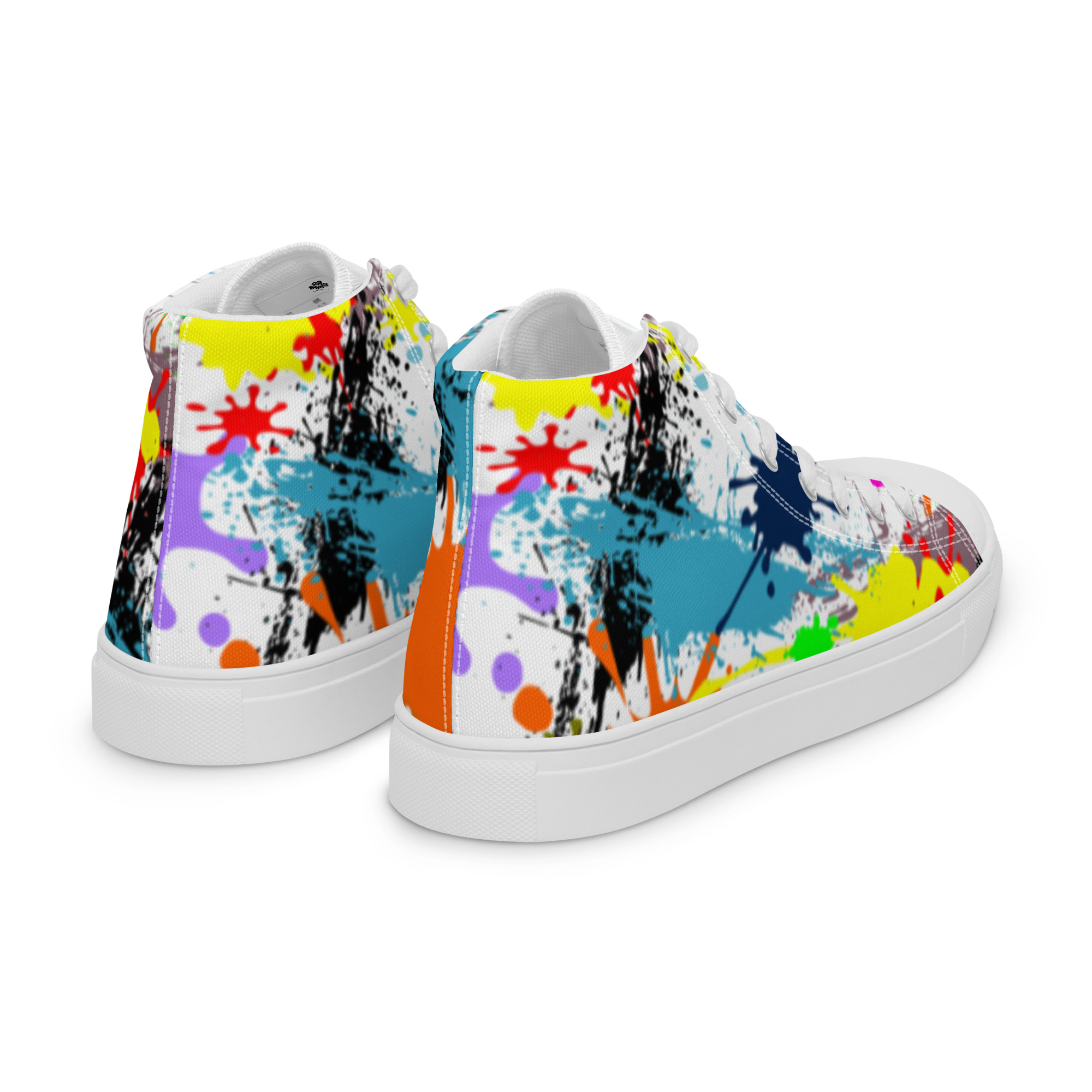 Men’s high top canvas shoes - Image 7