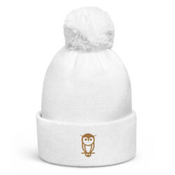 Pom pom beanie