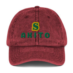 Vintage Cotton Twill Cap