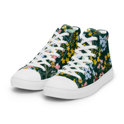Women’s high top canvas shoes