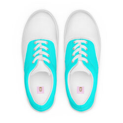 Women’s lace-up canvas shoes