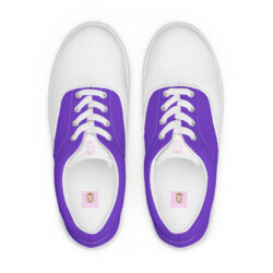 Women’s lace-up canvas shoes