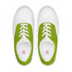 Women’s lace-up canvas shoes