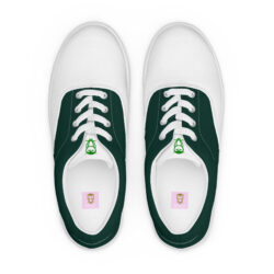 Women’s lace-up canvas shoes