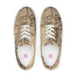 Women’s lace-up canvas shoes