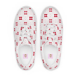 Women’s lace-up canvas shoes
