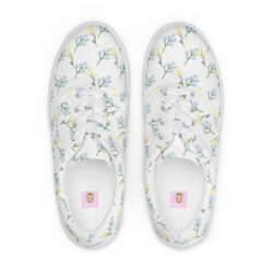 Women’s lace-up canvas shoes