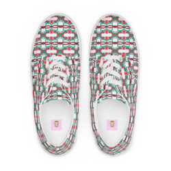 Women’s lace-up canvas shoes