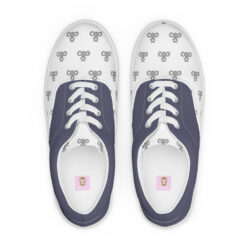 Women’s lace-up canvas shoes