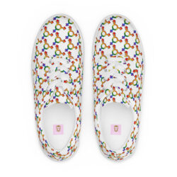 Women’s lace-up canvas shoes