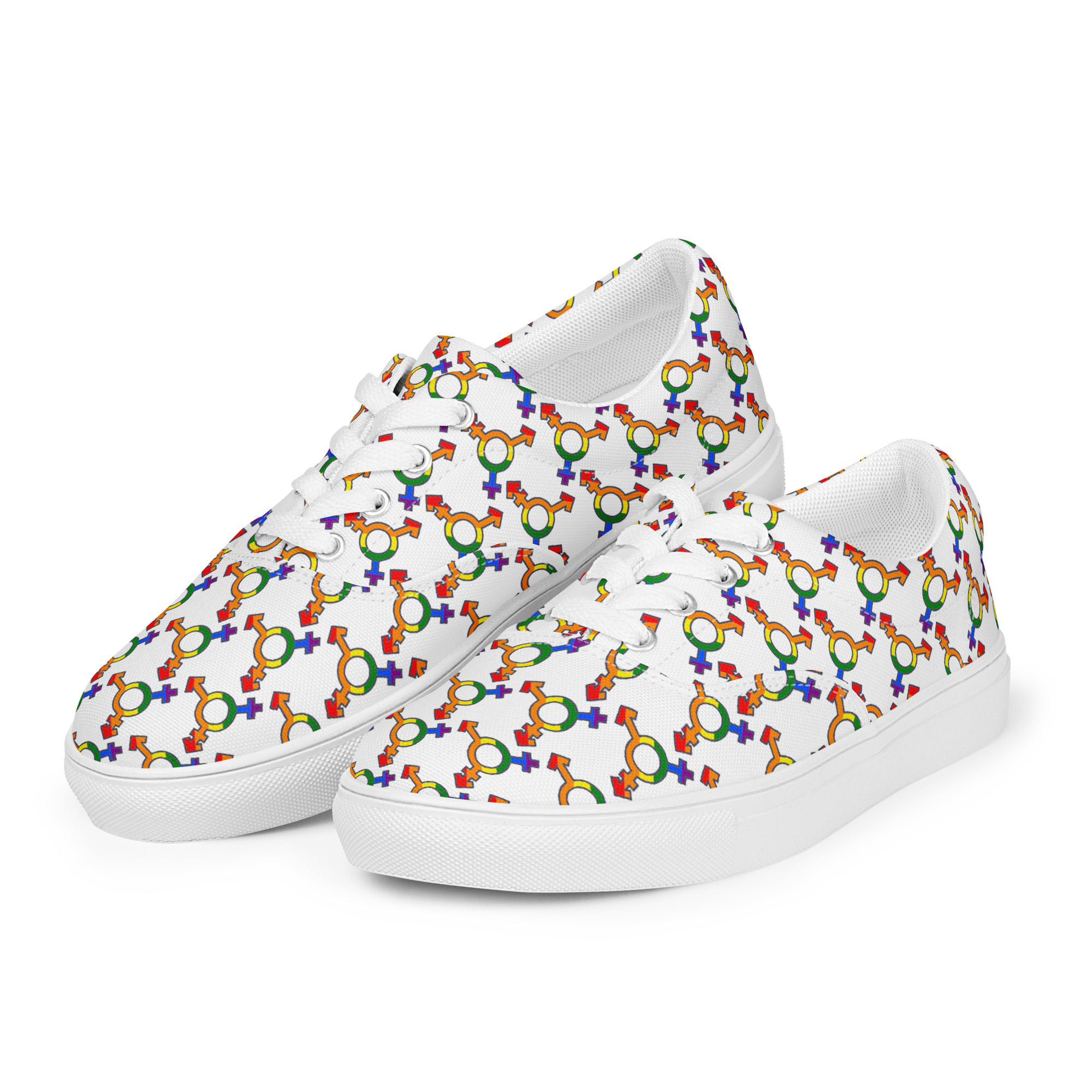 Women’s lace-up canvas shoes - Image 6