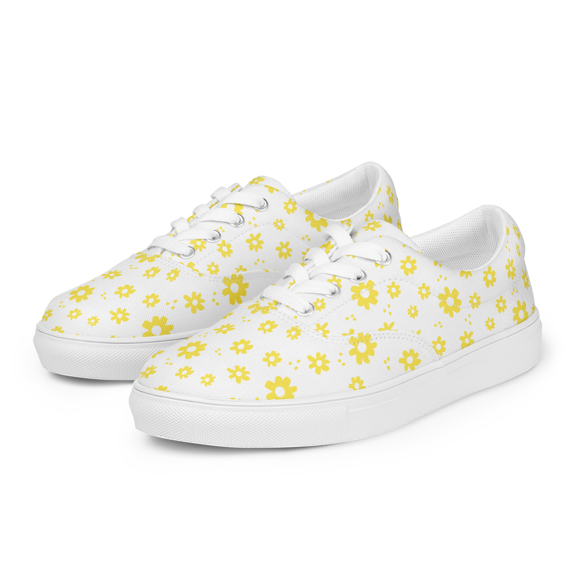 Women’s lace-up canvas shoes - Image 3