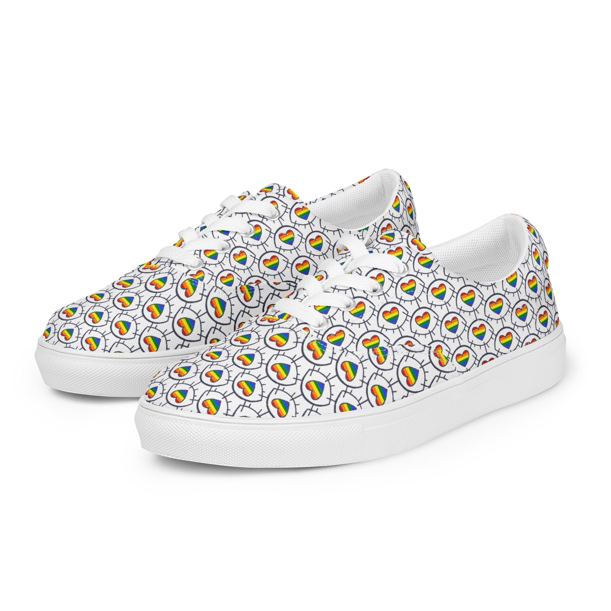 Women’s lace-up canvas shoes - Image 4