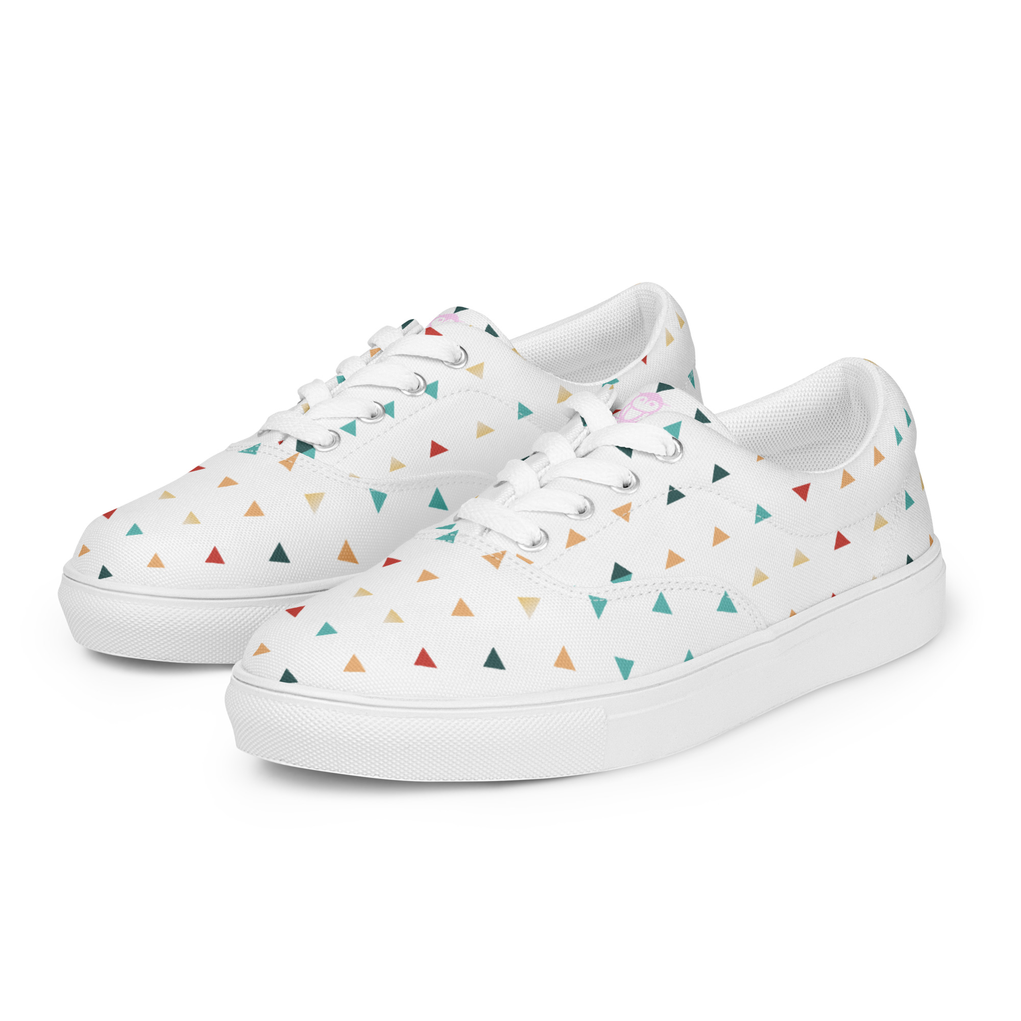 Women’s lace-up canvas shoes - Image 3