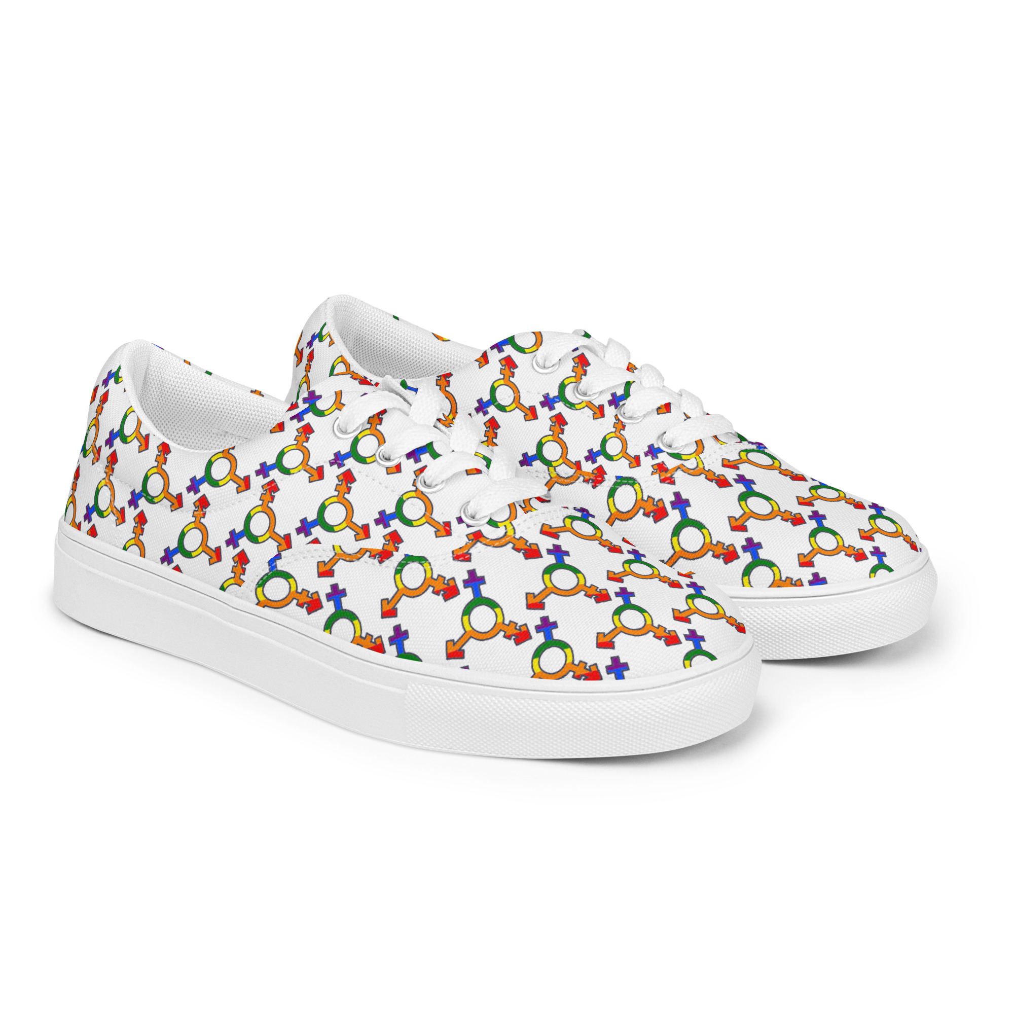 Women’s lace-up canvas shoes - Image 7