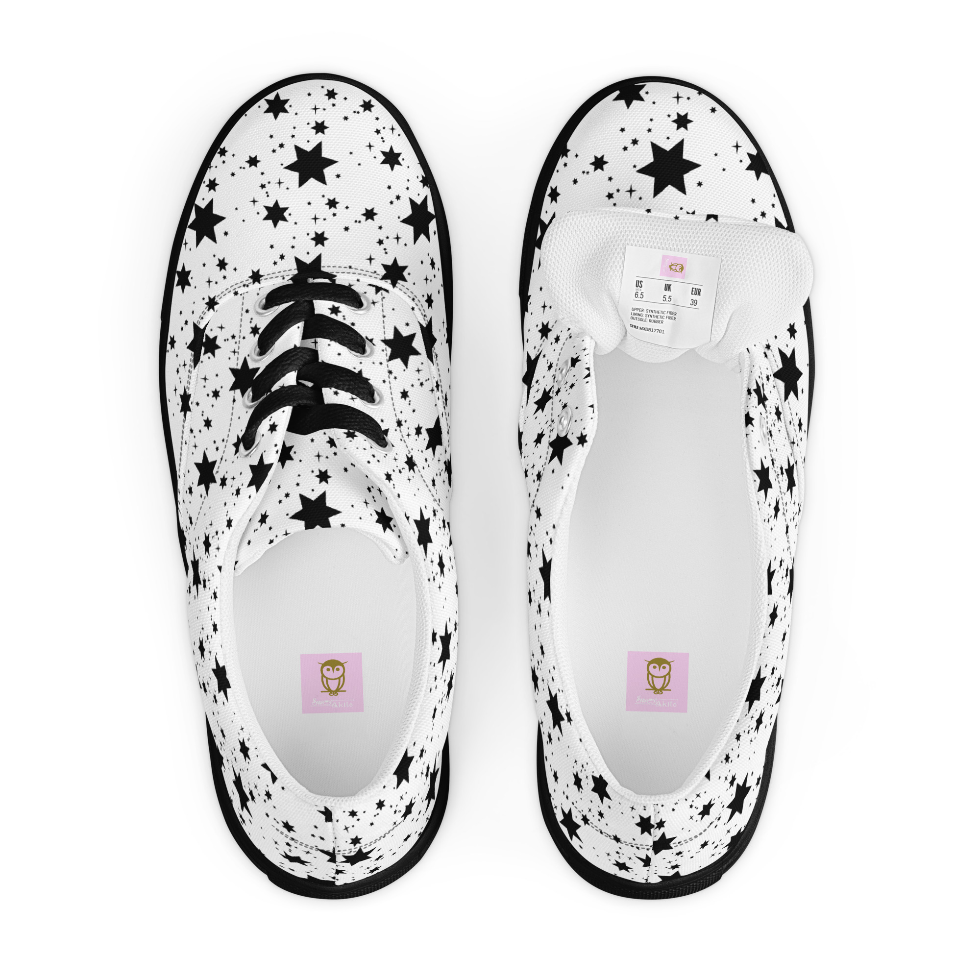Women’s lace-up canvas shoes - Image 4