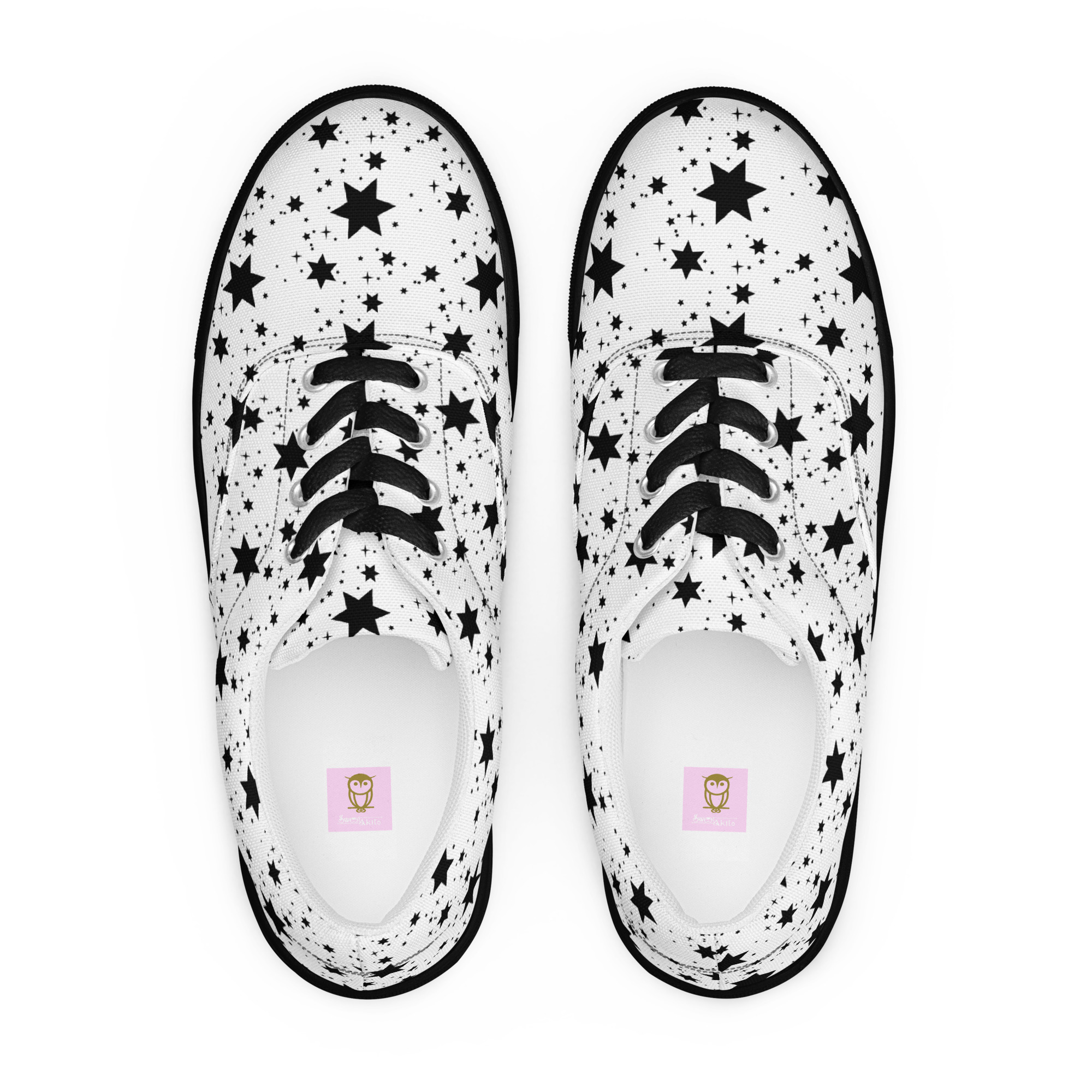 Women’s lace-up canvas shoes - Image 1