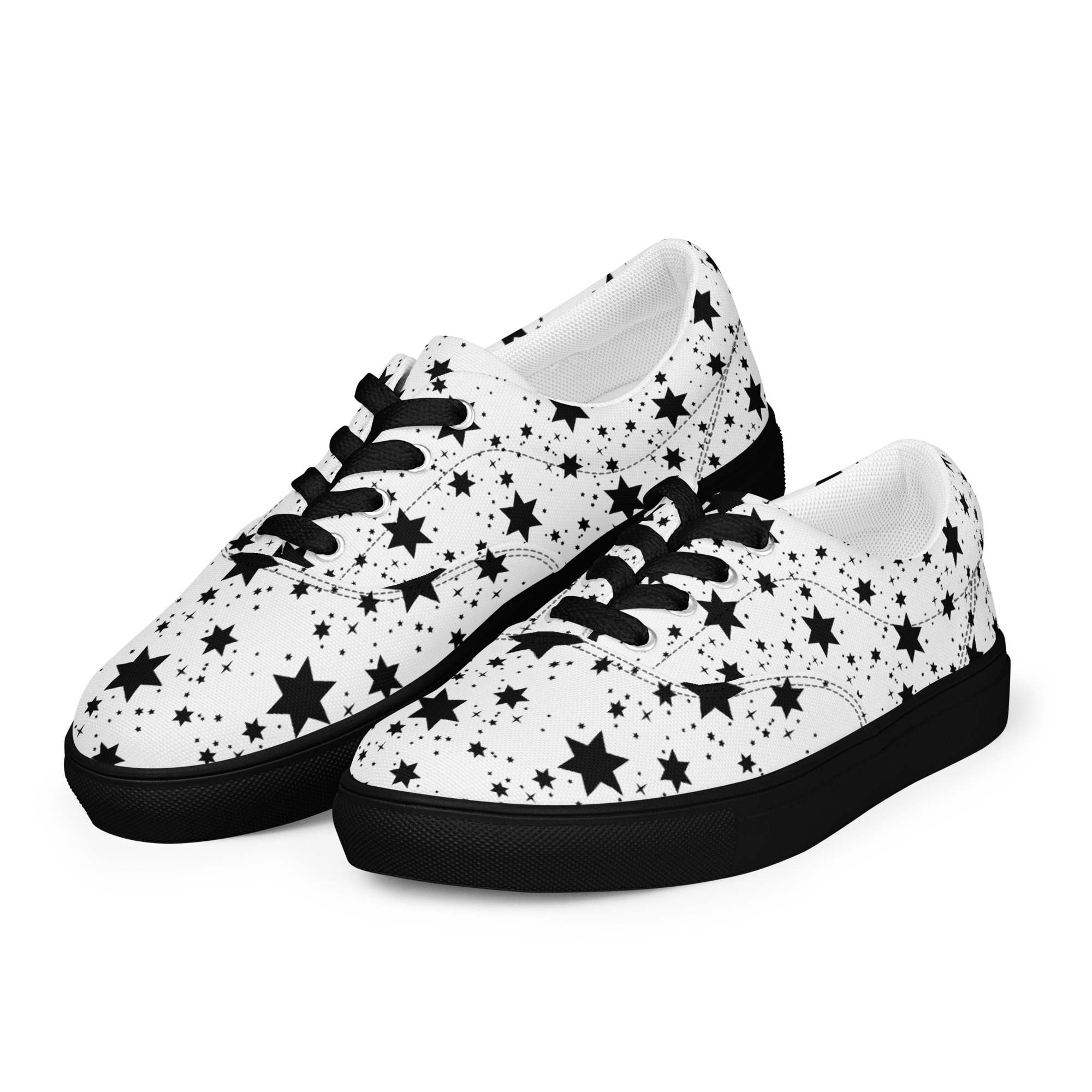 Women’s lace-up canvas shoes - Image 5