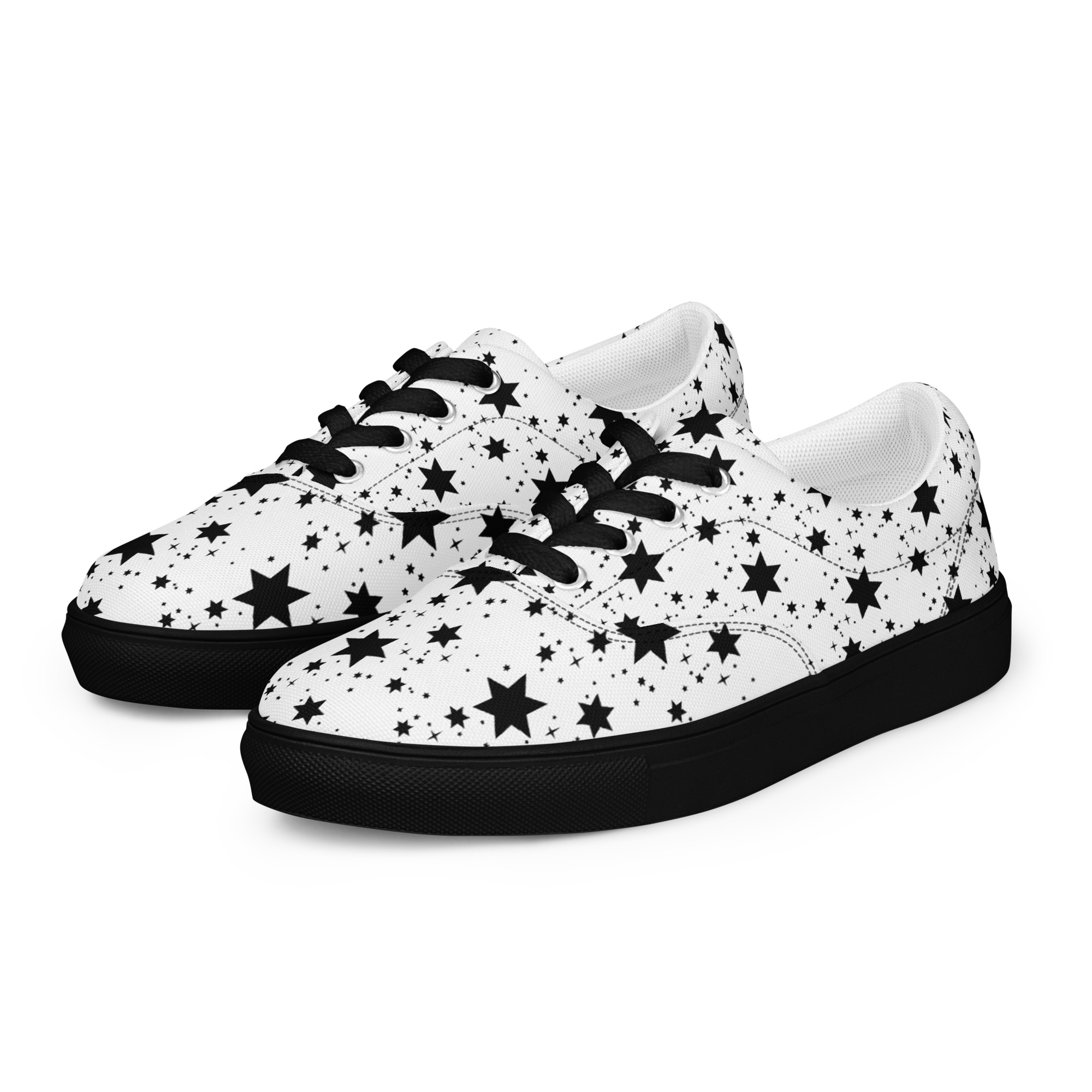 Women’s lace-up canvas shoes - Image 2